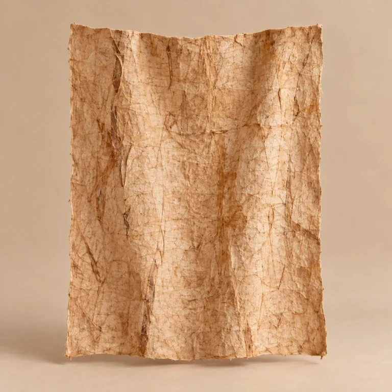 Bitkisel Lif, Kabuk ve Levha İşleri kapsamında barkcloth / kabuk kumaşı görseli.