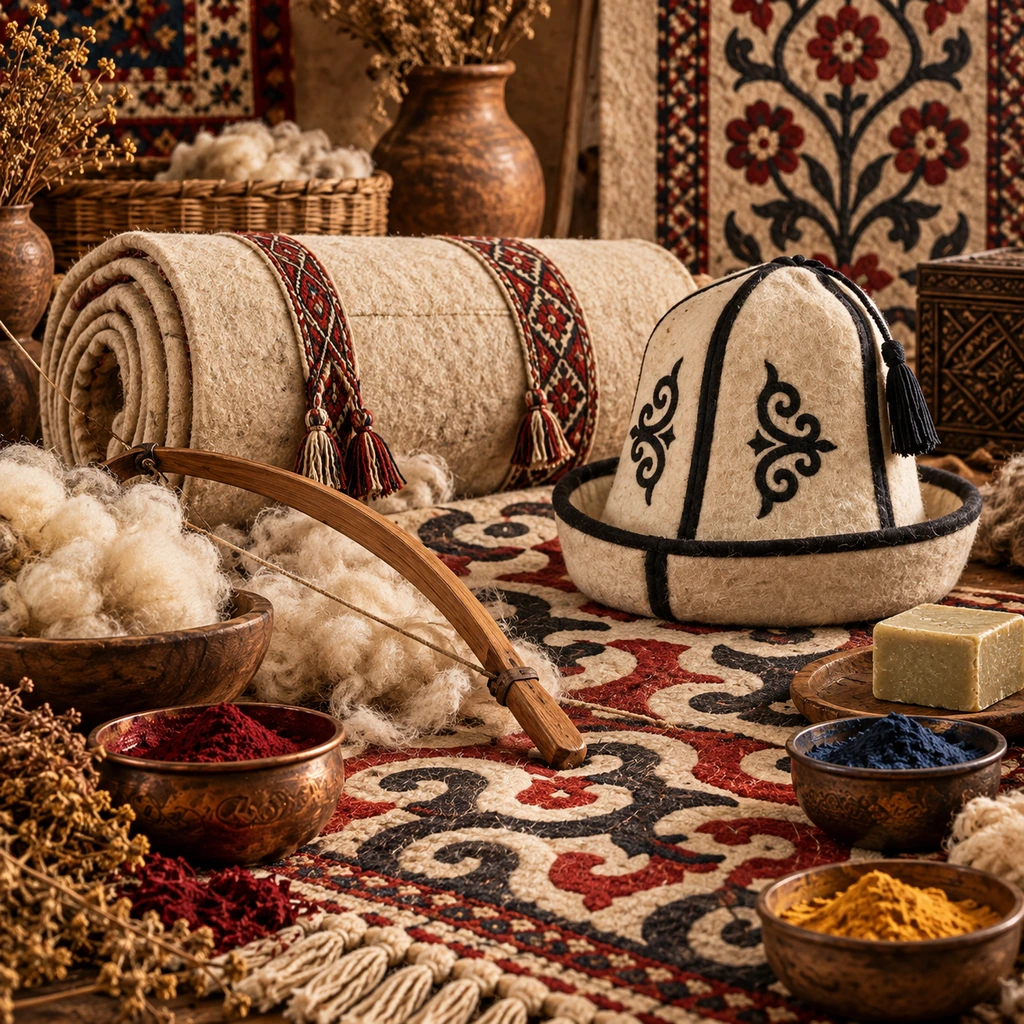Keçe ve Dokumasız Tekstil Sanatları