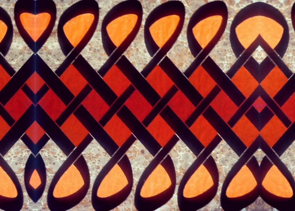 Simetrik Geometrik Yazı Düzenlemesi