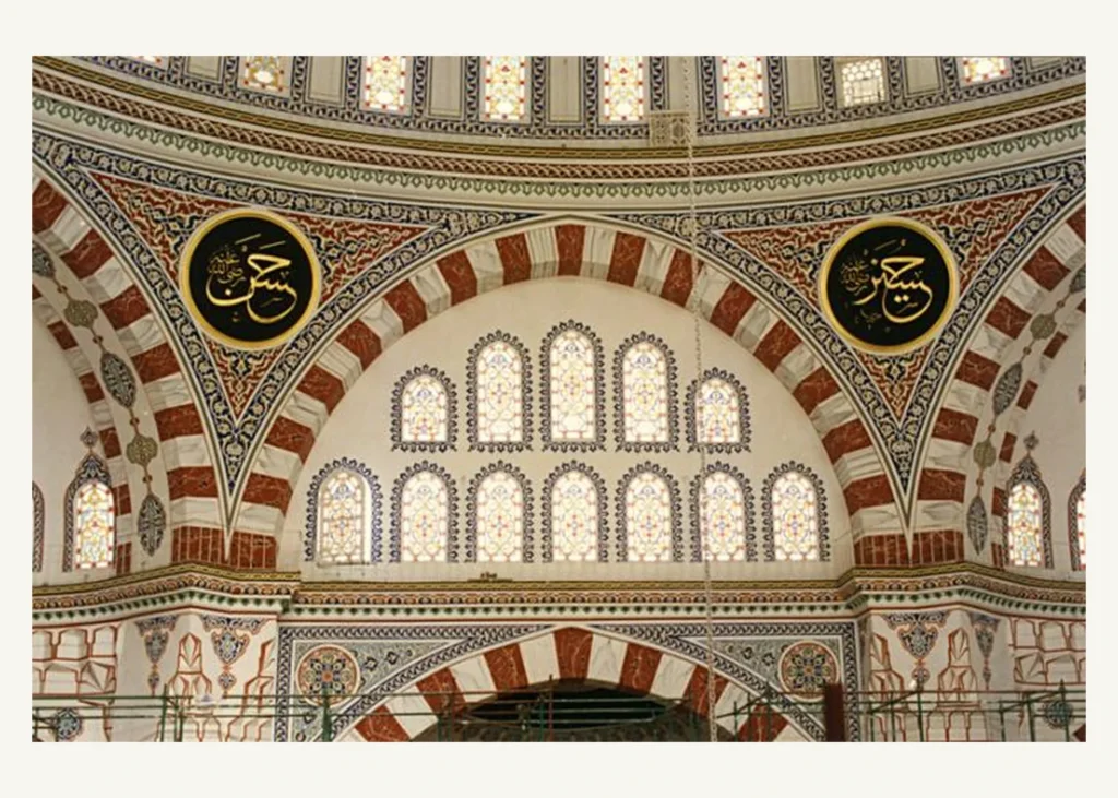 Revak Kemerlerinde Kalemişi Düzeni
